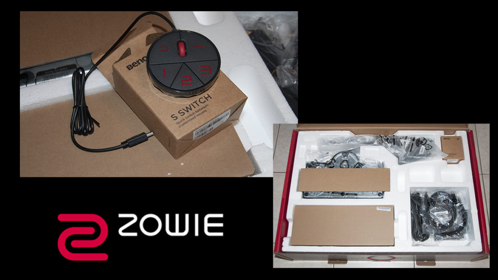 Zowie XL2746S unboxing LPDD