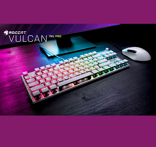 Cover review Roccat Vulcan TKL PRO arctic white
