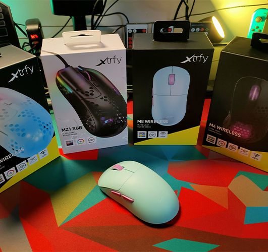 Cover review souris Xtrfy M8 wireless LPDD