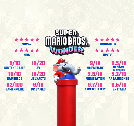 Jeu Mario vendu le plus rapidement d'Europe - Super Mario Bros Wonder