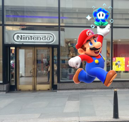 Lancement Super Mario Wonder Nintendo Store New York