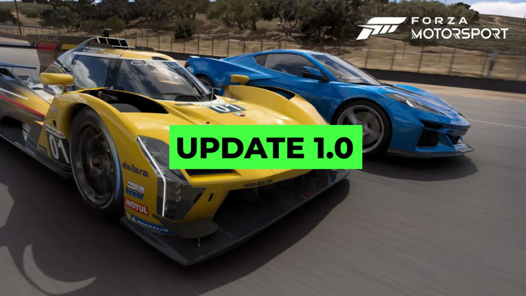 Première mise à jour pour Forza Motorsport