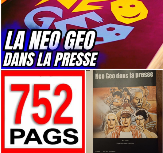 Neo Geo dans la presse interview Fri Zen ouvrage 752 pages