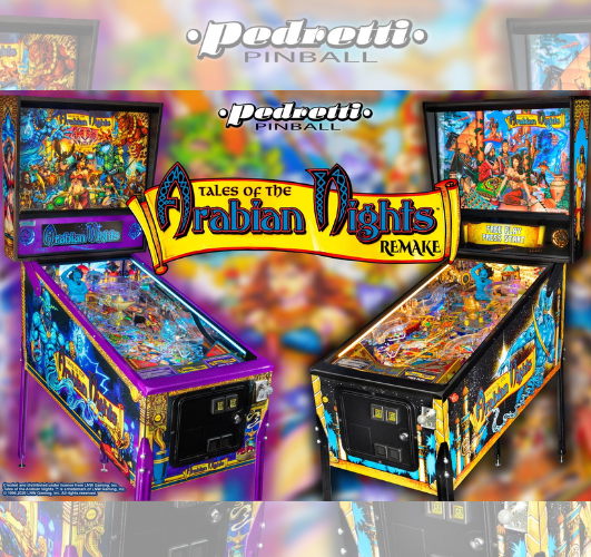 flipper tales of the arabian nights remake annonce pedretti gaming