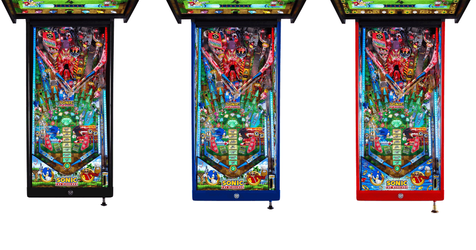plateau complet flipper sonic jersey jack pinball steve ritchie