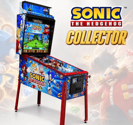 Le tout nouveau flipper Sonic JJP par Jersey Jack Pinball
