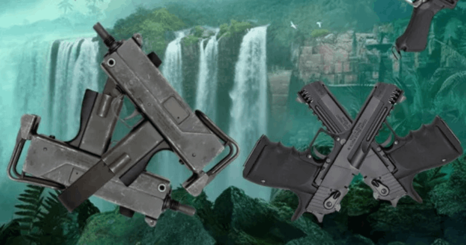 Tomb Raider Legacy Of Atlantis Pistolets
