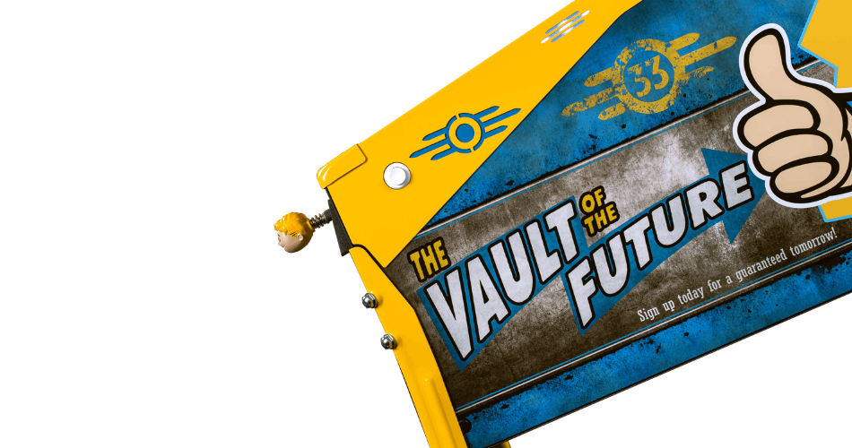 Fallout Pinball Side Limited Edition