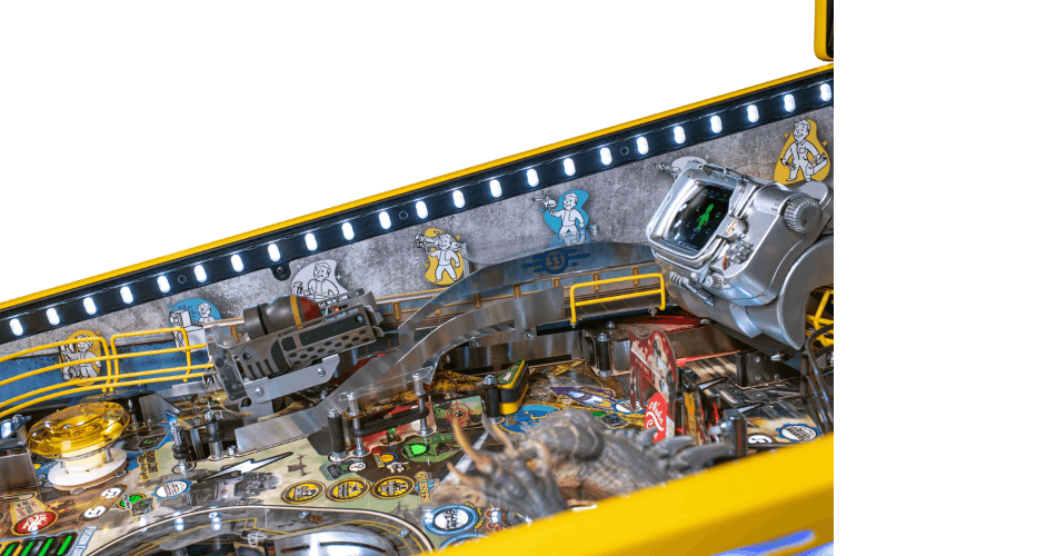 Flipper Fallout Stern vue de cote