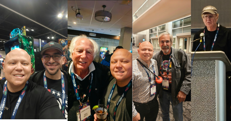 Gice Pinball Gary Stern Eric Meunier Pat Lawlor Pinball Expo Chicago