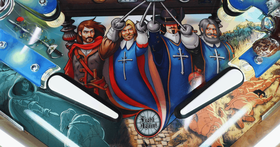 Hexa Pinball Les 3 Mousquetaires