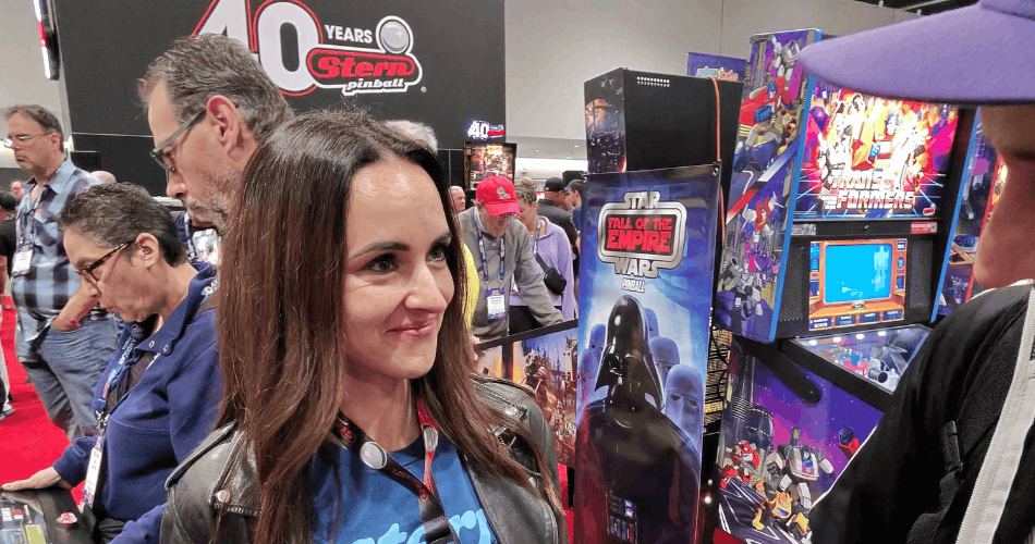Joana Rocha Stephane Pino Stern Pinball Expo 2026