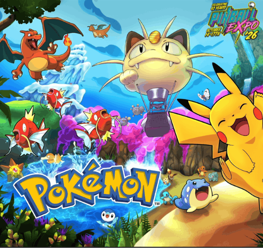 Pinball Expo 2026 flipper pokemon Making Off