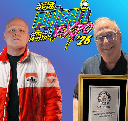 interview rob berk pinball expo 2026 les players du dimanche